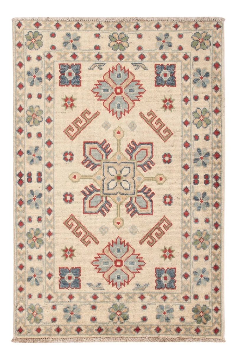 Kazak Teppich 60x92cm - Orientteppich - beige