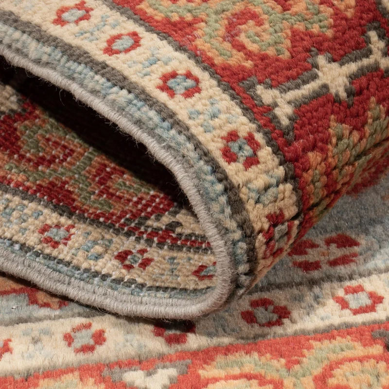 Kazak Teppich 62x86cm - Orientteppich - hellblau