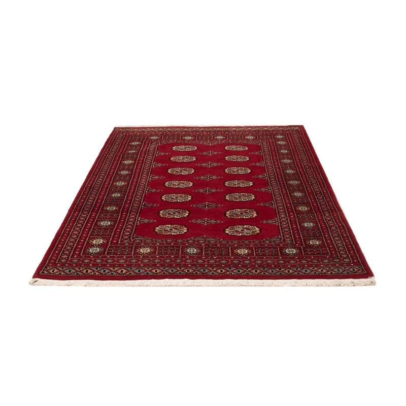 Pakistan Teppich 124x182cm - Orientteppich - rot