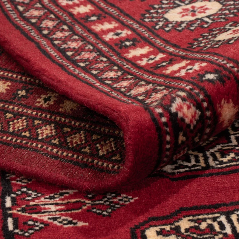 Pakistan Teppich 122x184cm - Orientteppich - rot