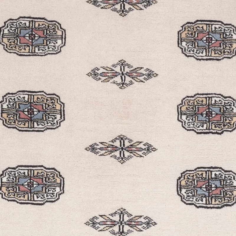 Pakistan Teppich 122x185cm - Orientteppich - beige