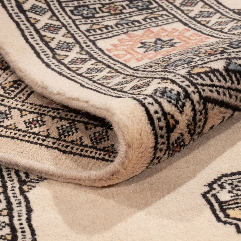 Pakistan Teppich 122x185cm - Orientteppich - beige