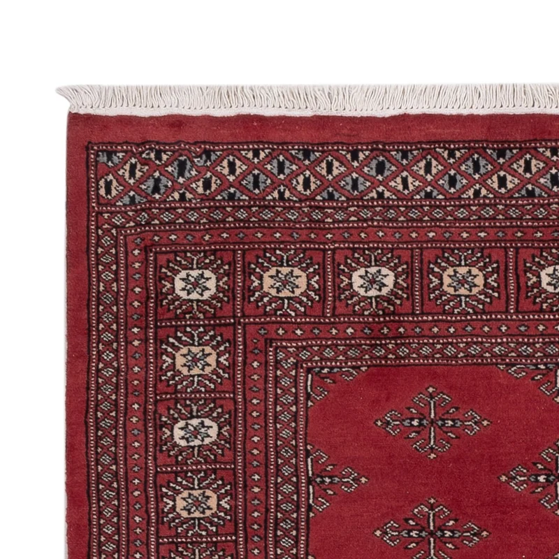 Pakistan Teppich 124x183cm - Orientteppich - rot