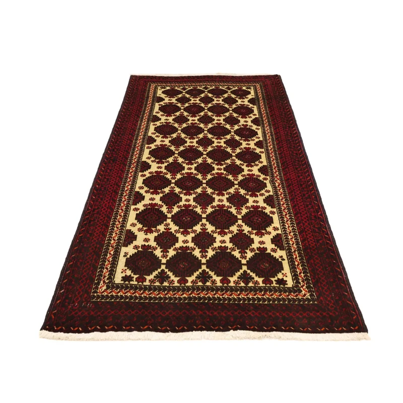 Belutsch Teppich 99x193cm - Orientteppich - mehrfarbig