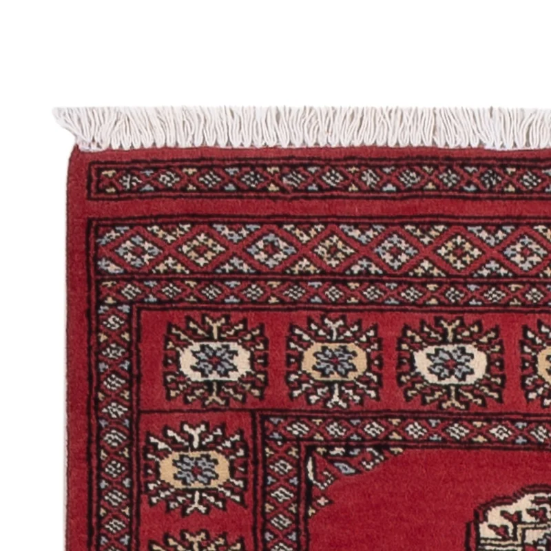 Pakistan Teppich 80x272cm - Orientteppich - rot