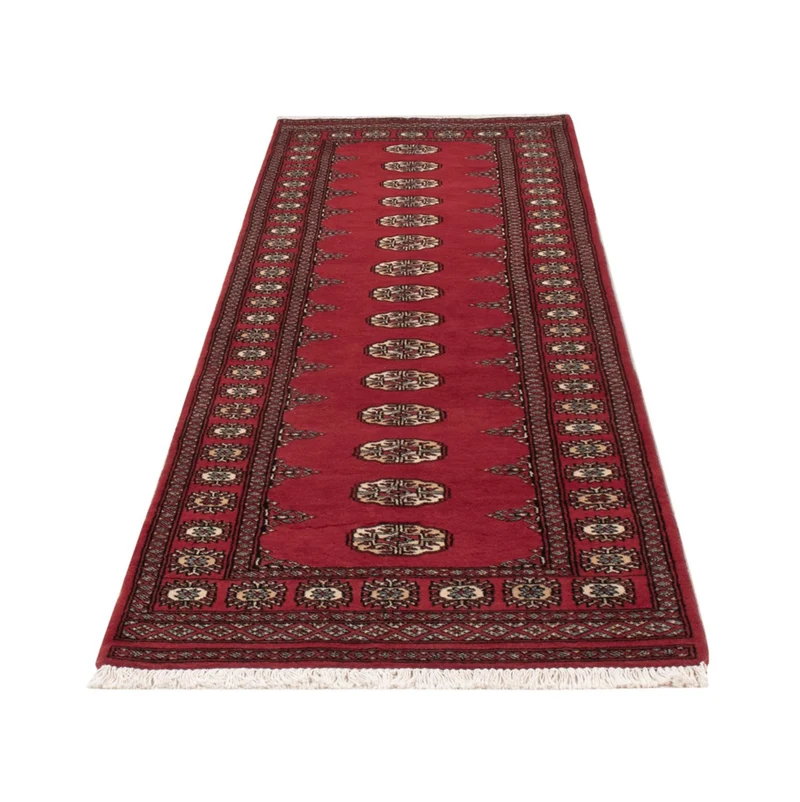 Pakistan Teppich 80x272cm - Orientteppich - rot