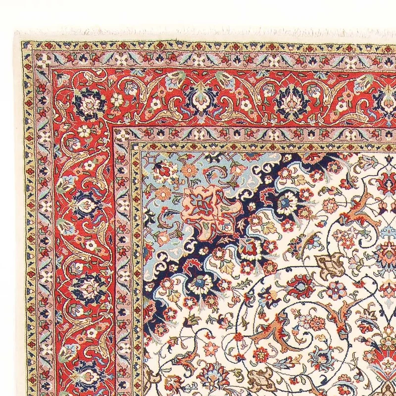Sarough Teppich 200x287cm - Perserteppich - creme