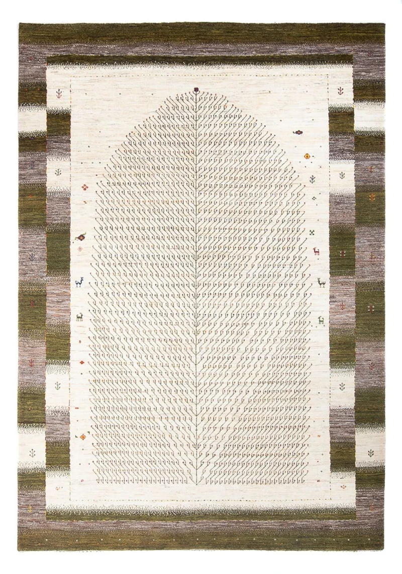 Loribaft Teppich Perser 211x305cm - Orientteppich - mehrfarbig