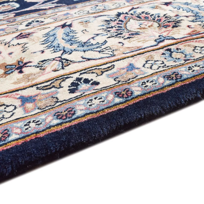 Maschad Teppich 243x348cm - Perserteppich - dunkelblau