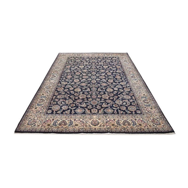 Maschad Teppich 243x348cm - Perserteppich - dunkelblau