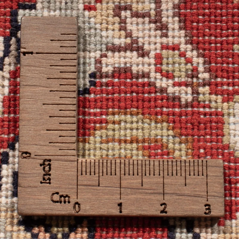 Kaschmir Seide Teppich 76x241cm - Orientteppich - rot