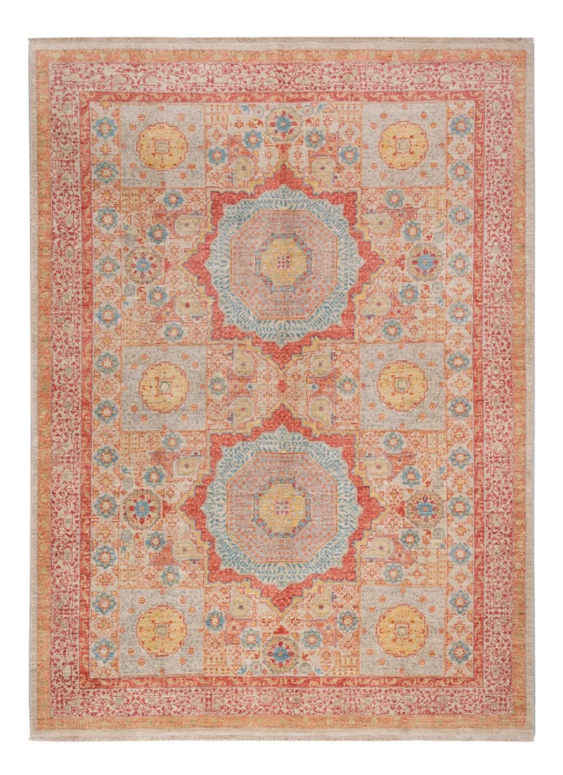 Ariana Teppich 176x235cm - Orientteppich - hellrot