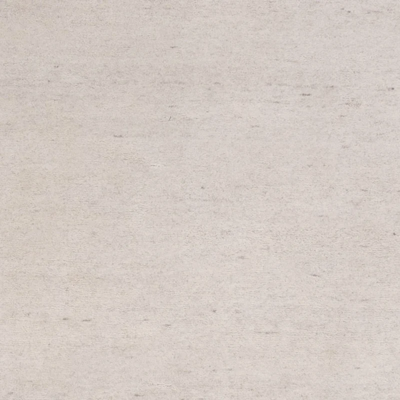 Indo Loribaft Teppich 148x190cm - Wollteppich - weiß