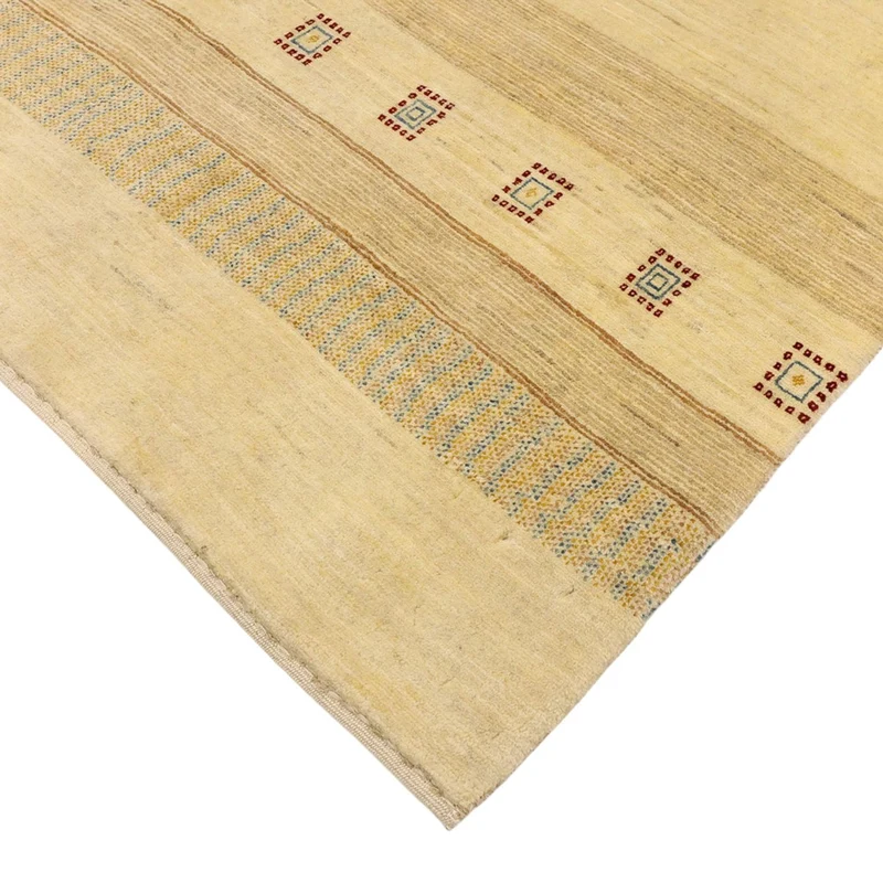 Loribaft Teppich Perser 116x170cm - Orientteppich - beige