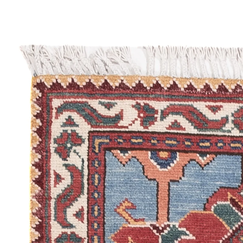 Kazak Teppich 77x287cm - Orientteppich - blau