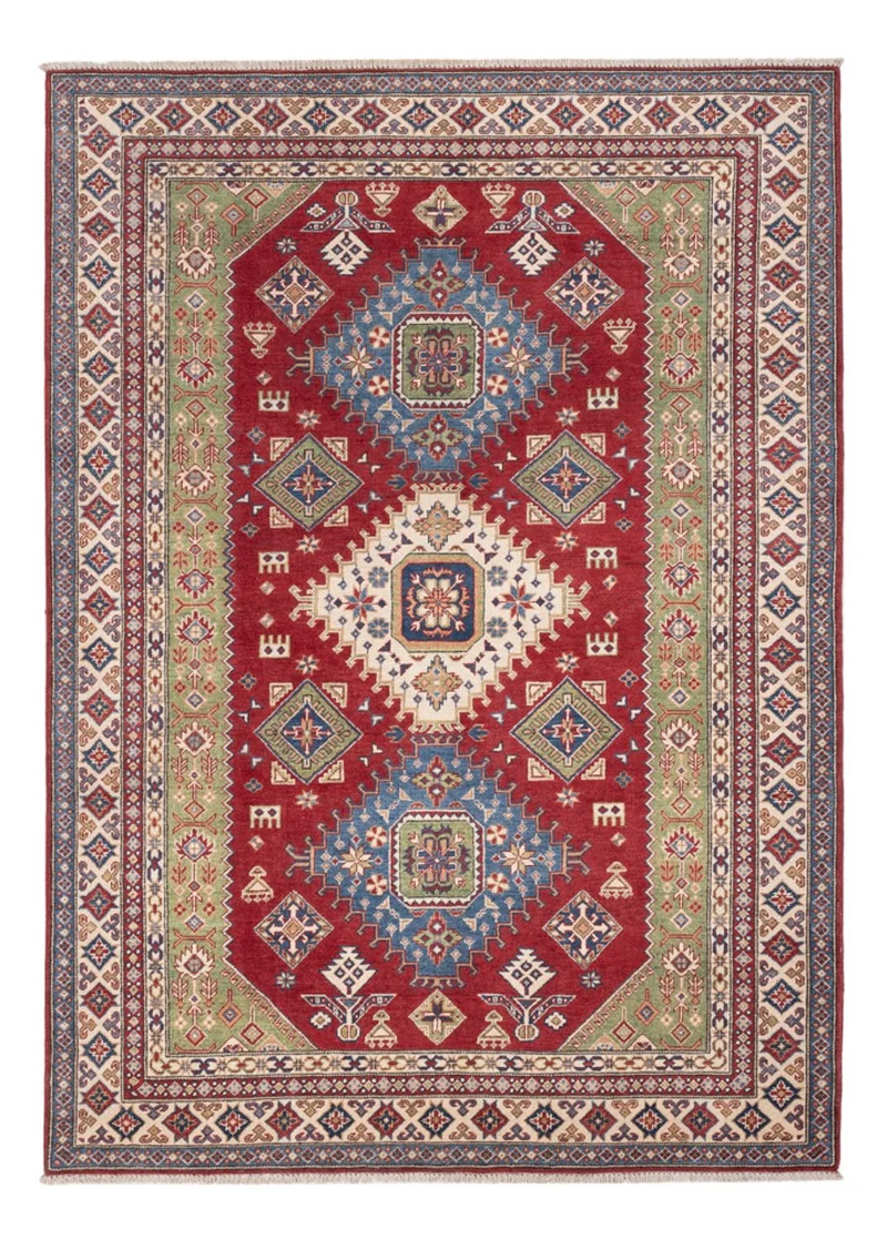 Kazak Teppich 186x253cm - Orientteppich - mehrfarbig