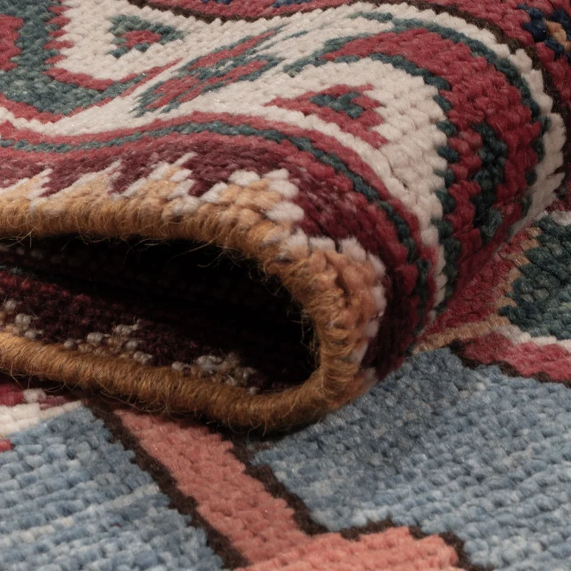 Kazak Teppich 75x287cm - Orientteppich - blau