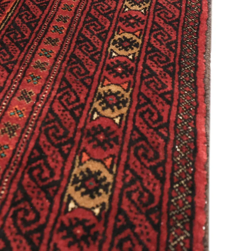 Belutsch Teppich 115x223cm - Orientteppich - dunkelrot
