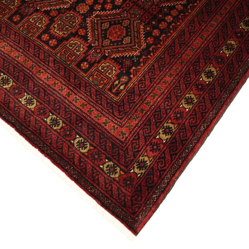 Belutsch Teppich 115x223cm - Orientteppich - dunkelrot