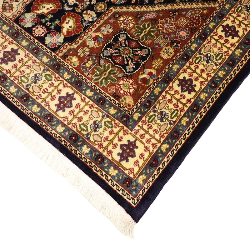 Täbriz Teppich 97x144cm - Perserteppich - sand