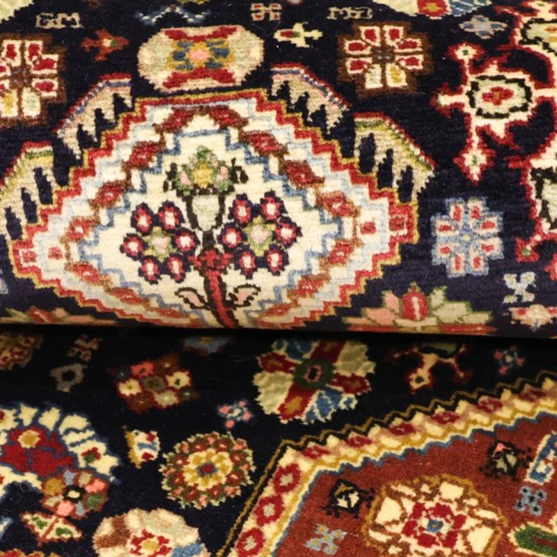 Täbriz Teppich 97x144cm - Perserteppich - sand