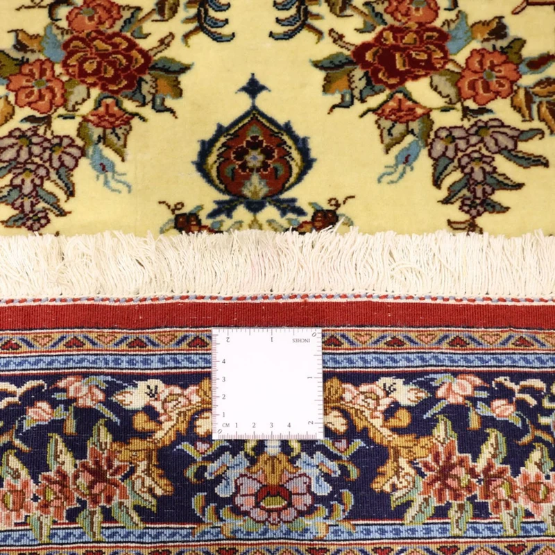 Sarough Teppich 105x146cm - Perserteppich - creme