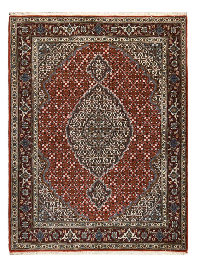 Täbriz - 40 Raj Teppich 152x200cm - Perserteppich - mehrfarbig