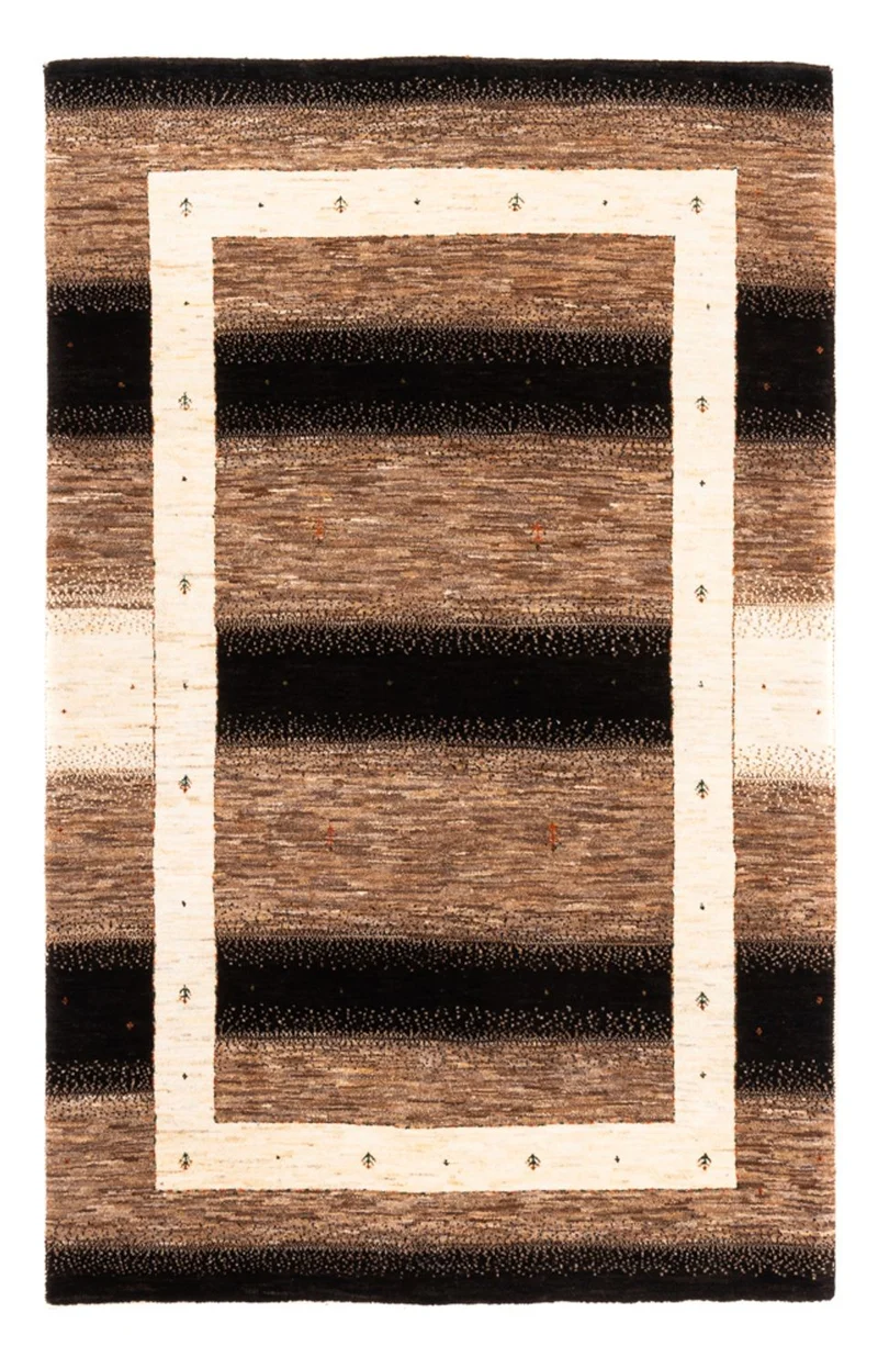 Loribaft Teppich Perser 125x190cm - Orientteppich - grau