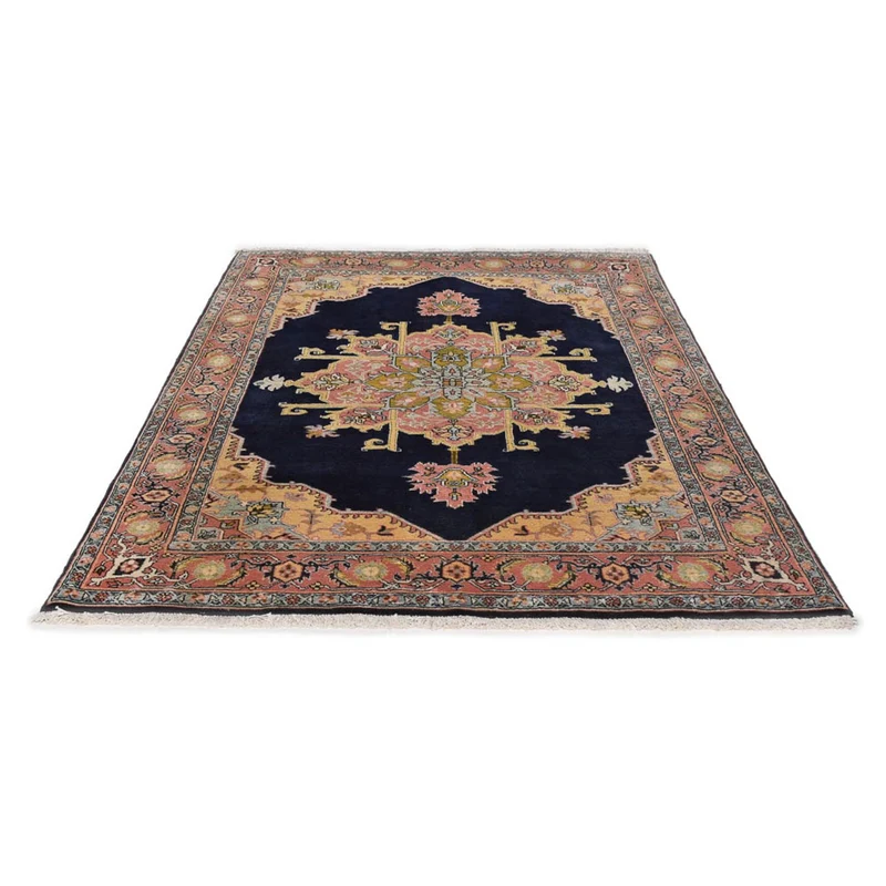 Ardebil Teppich 150x218cm - Perserteppich - dunkelblau