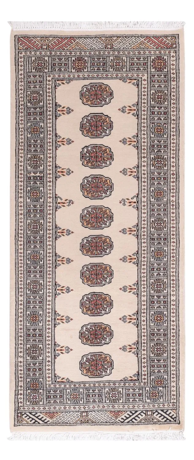 Pakistan Teppich 77x182cm - Orientteppich - beige
