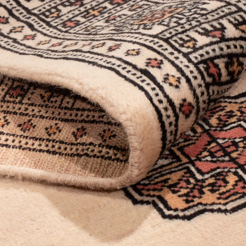 Pakistan Teppich 77x182cm - Orientteppich - beige
