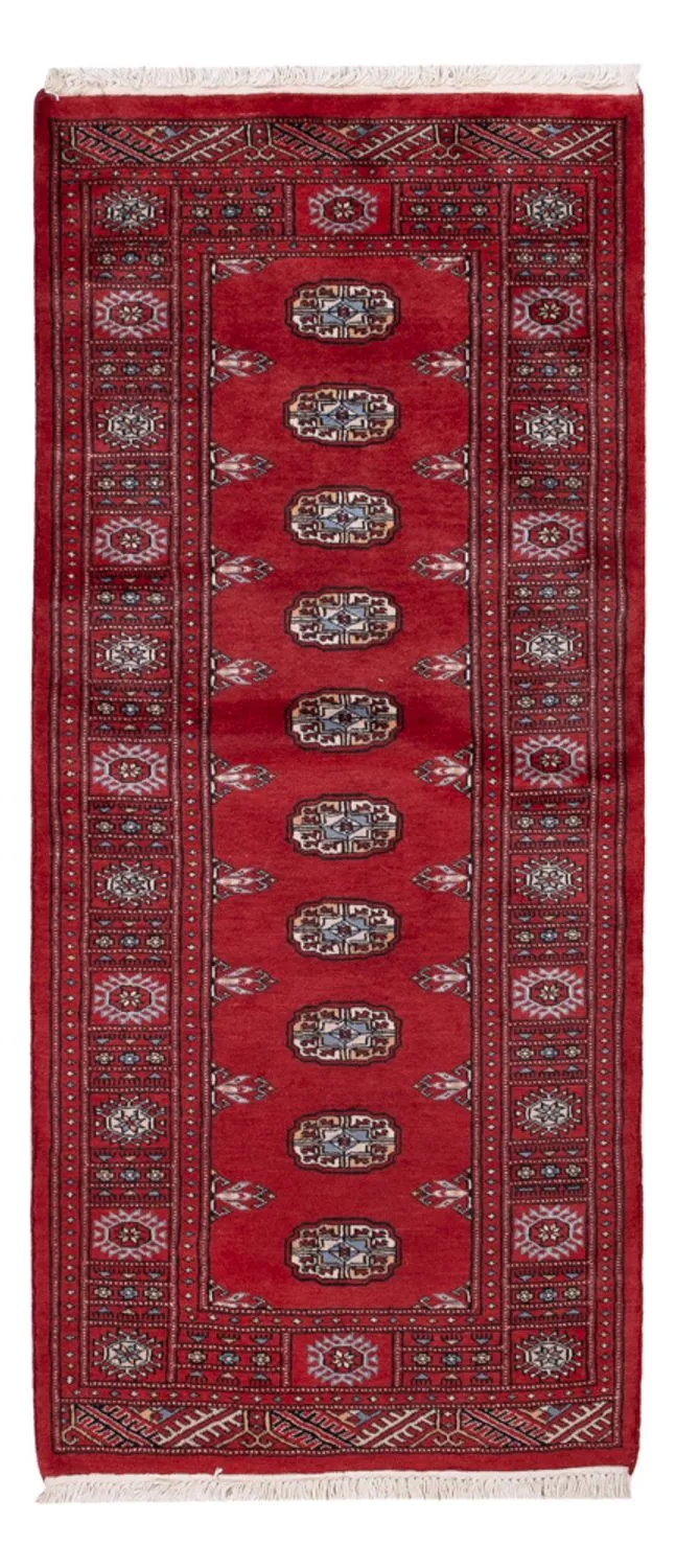 Pakistan Teppich 79x179cm - Orientteppich - rot