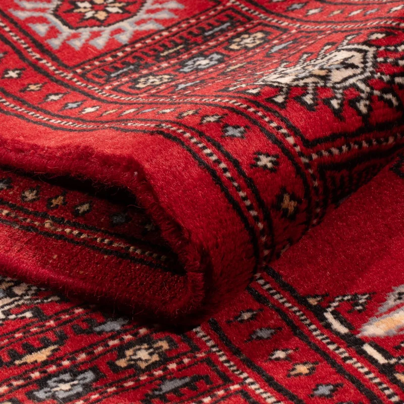 Pakistan Teppich 79x179cm - Orientteppich - rot