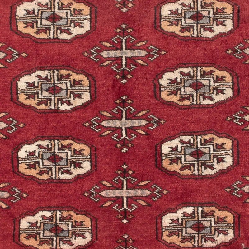 Pakistan Teppich 91x144cm - Orientteppich - rot