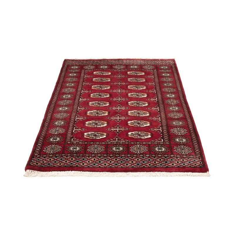 Pakistan Teppich 91x144cm - Orientteppich - rot