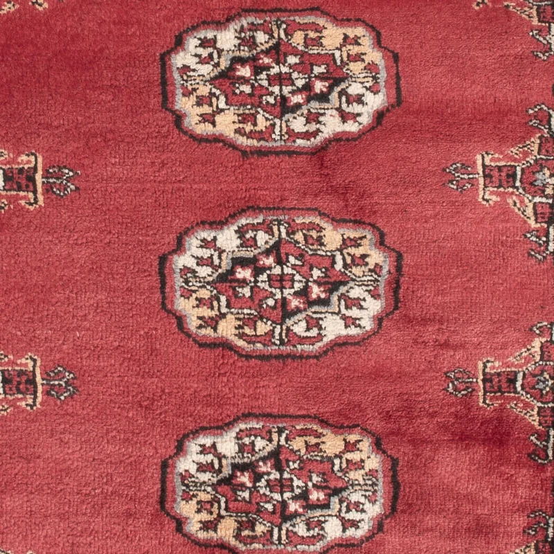 Pakistan Teppich 94x145cm - Orientteppich - rot