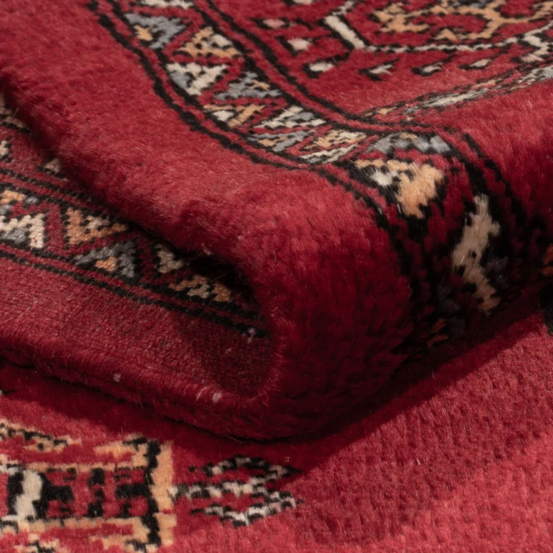 Pakistan Teppich 94x145cm - Orientteppich - rot