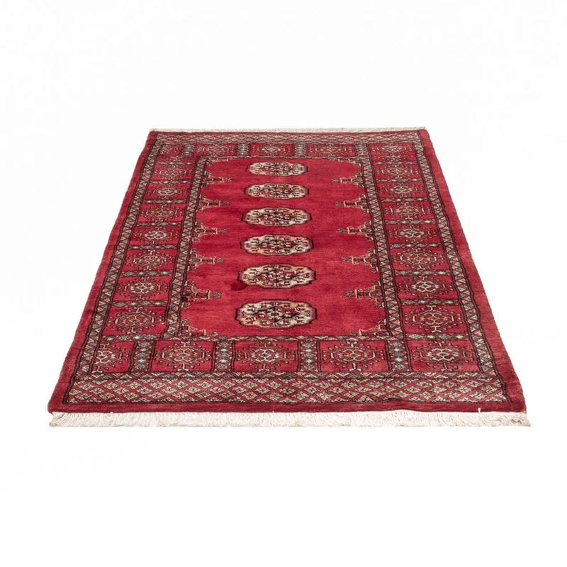 Pakistan Teppich 94x145cm - Orientteppich - rot