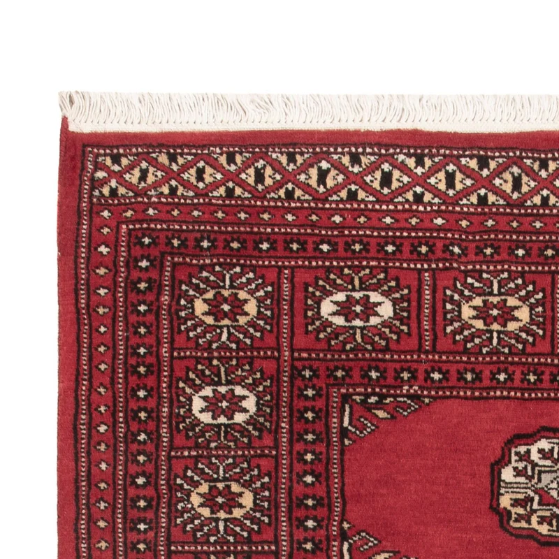 Pakistan Teppich 90x146cm - Orientteppich - rot
