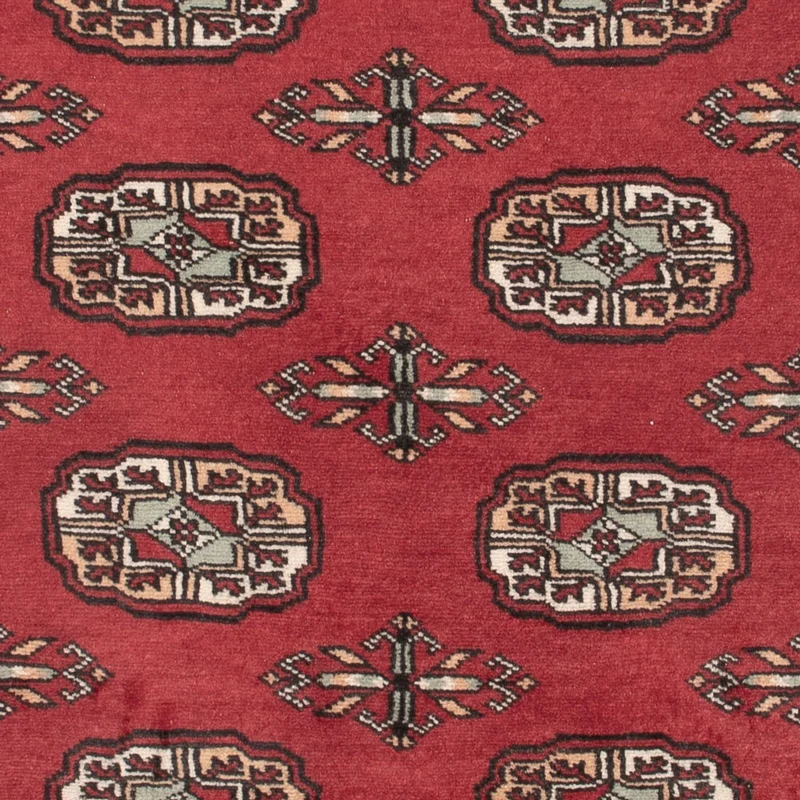Pakistan Teppich 93x142cm - Orientteppich - rot