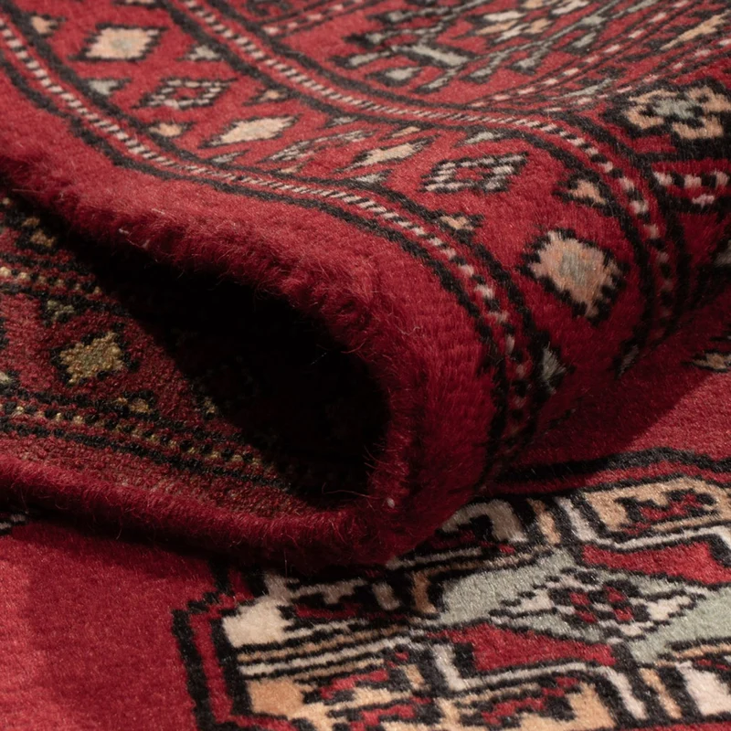 Pakistan Teppich 93x142cm - Orientteppich - rot