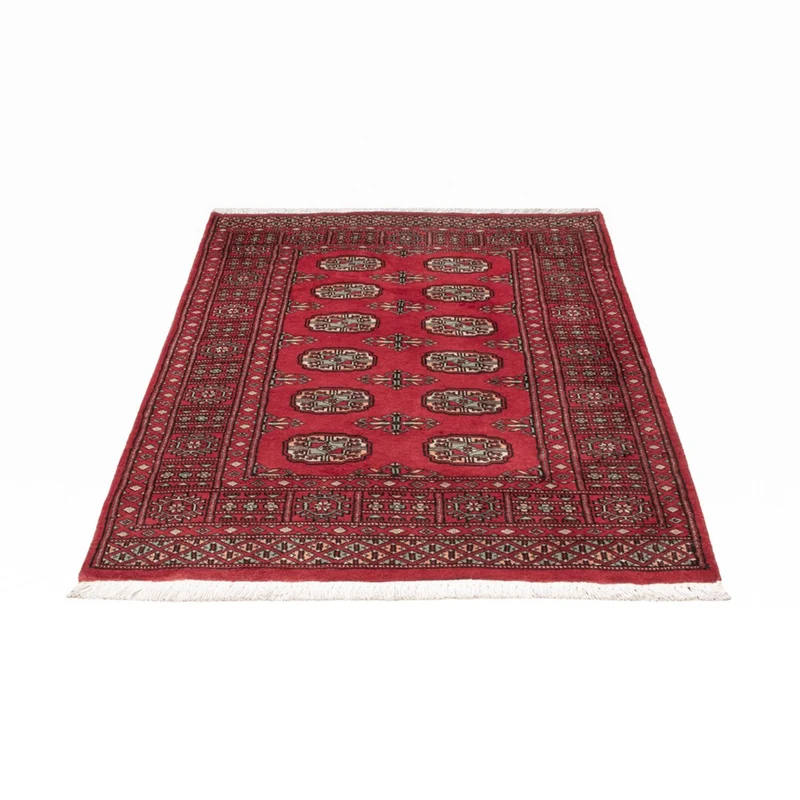 Pakistan Teppich 93x142cm - Orientteppich - rot