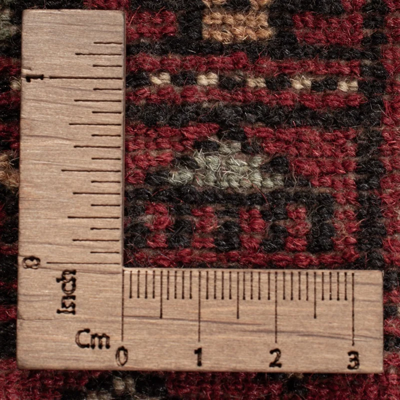 Pakistan Teppich 93x142cm - Orientteppich - rot