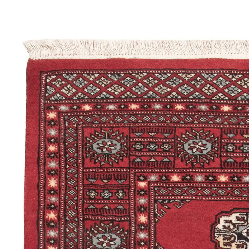 Pakistan Teppich 93x144cm - Orientteppich - rot