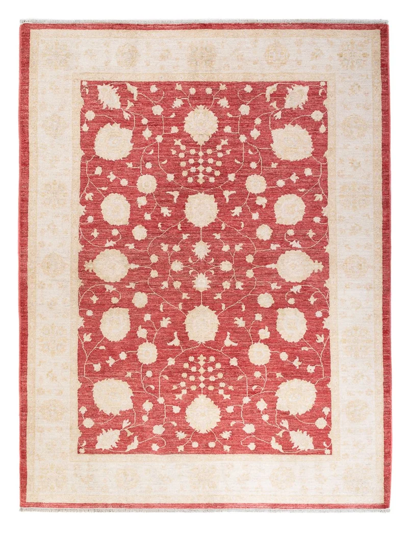Ziegler Teppich 175x240cm - Orientteppich - rot
