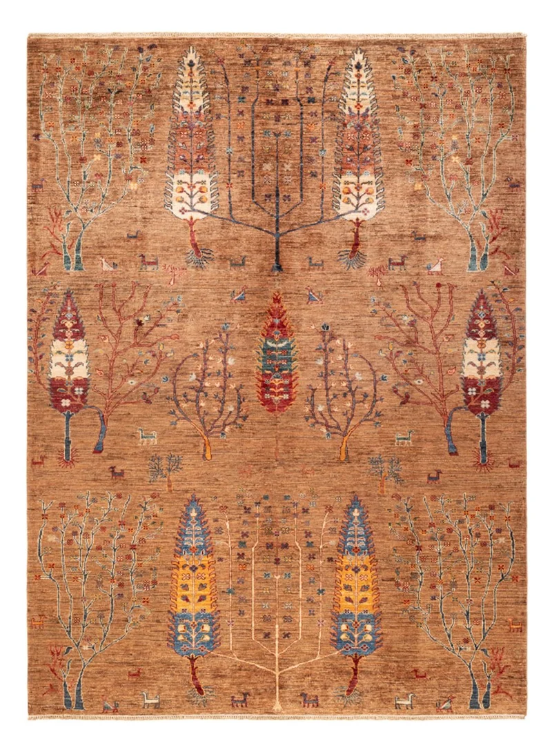 Ariana Teppich 175x238cm - Orientteppich - braun