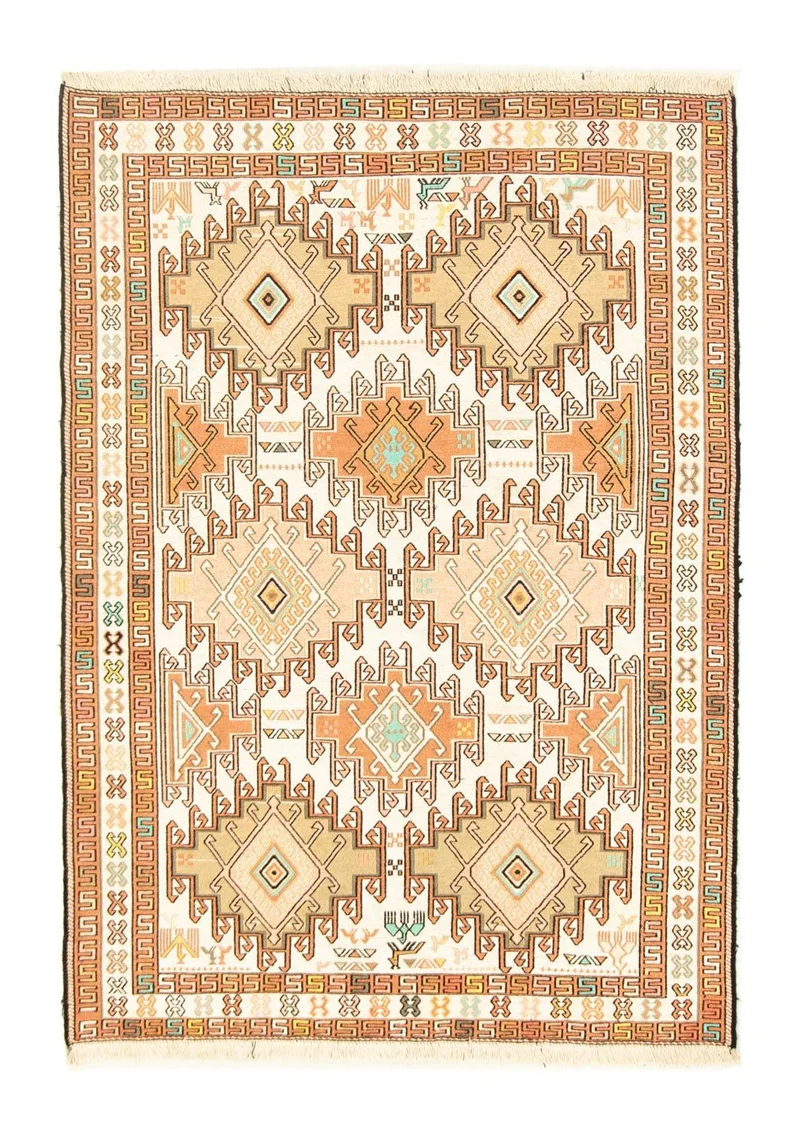 Ardebil Teppich 102x149cm - Perserteppich - beige
