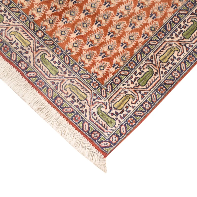 Täbriz - 50 Raj Teppich 63x97cm - Perserteppich - mehrfarbig