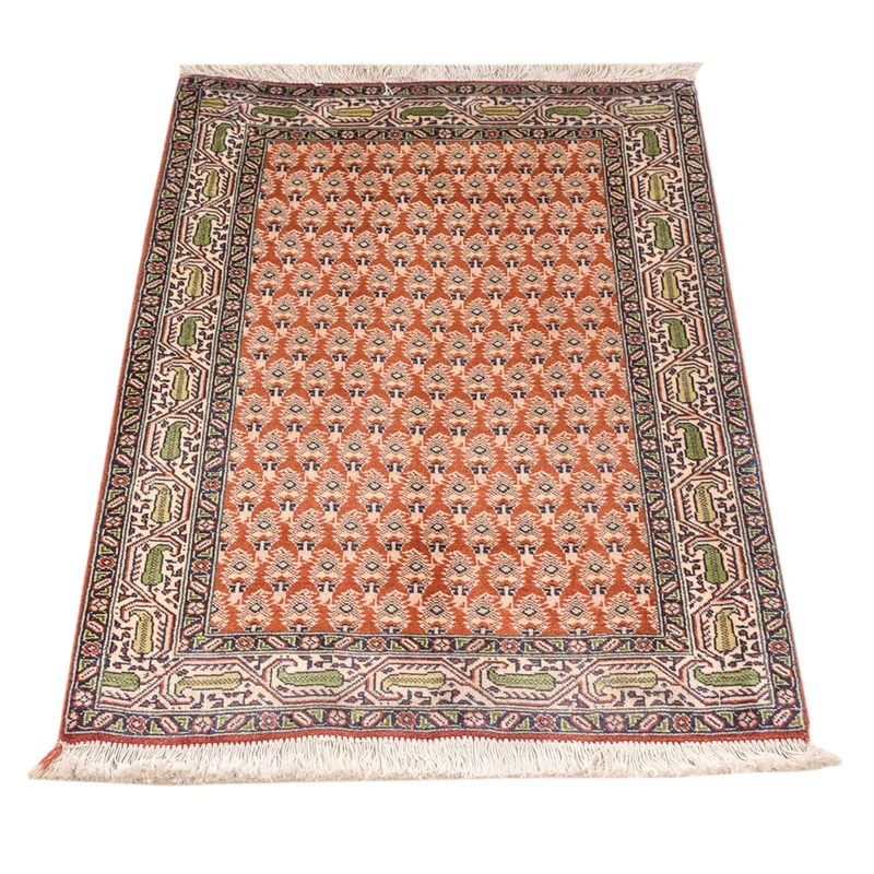 Täbriz - 50 Raj Teppich 63x97cm - Perserteppich - mehrfarbig
