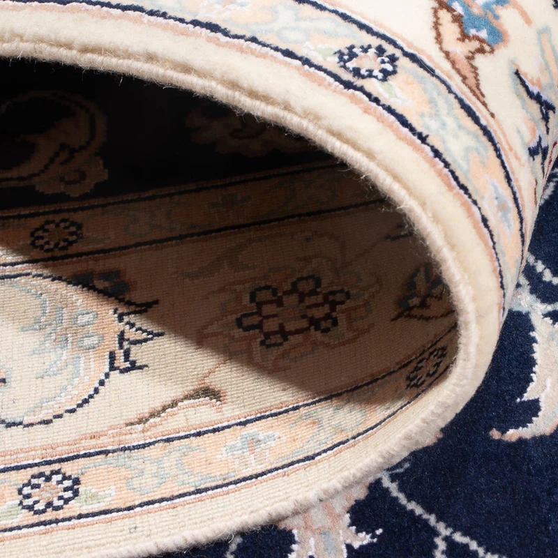 Nain - 6La Teppich 81x120cm - Perserteppich - dunkelblau